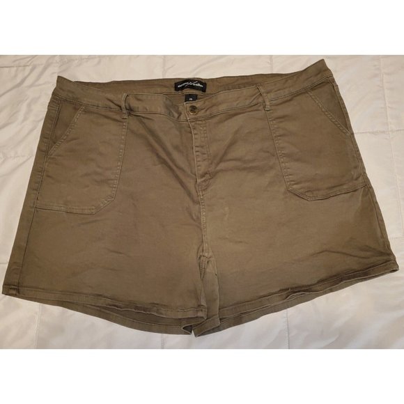 Morgan & Walker Windsor Short - Olive Green - Size 24 - Worn Once - Picture 1 of 7
